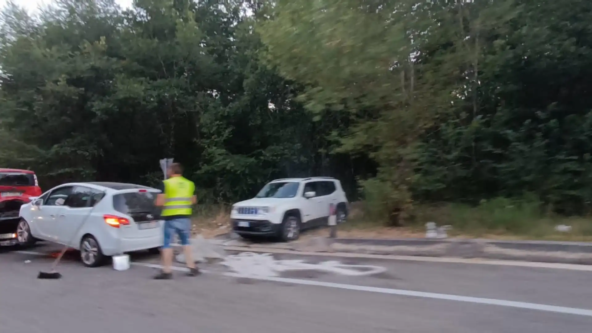 Statale 158: week end di rientri e di incidenti sull’arteria stradale. Nel pomeriggio di ieri a Montaquila quattro auto protagoniste di un violento scontro.